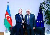 Azeri FM complains about EU officials' 'biased statements' at meeting with Borrell