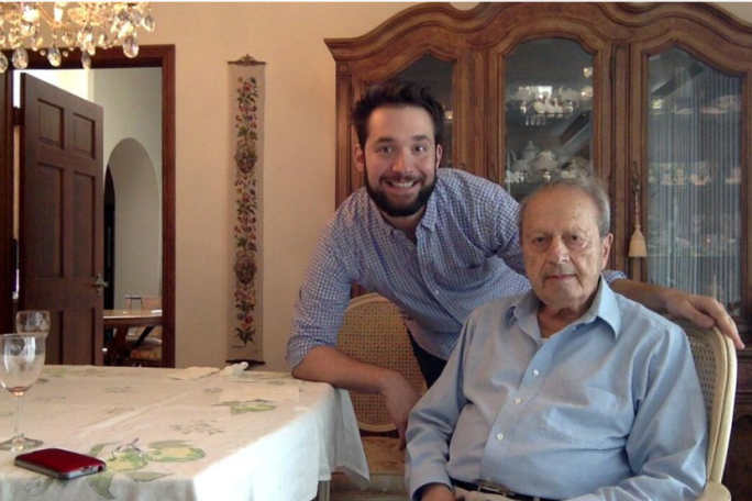 Alexis Ohanian pays emotional tribute to grandfather