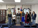 Armenian citizens take loyalty oaths at new Armenian Embassy in UK