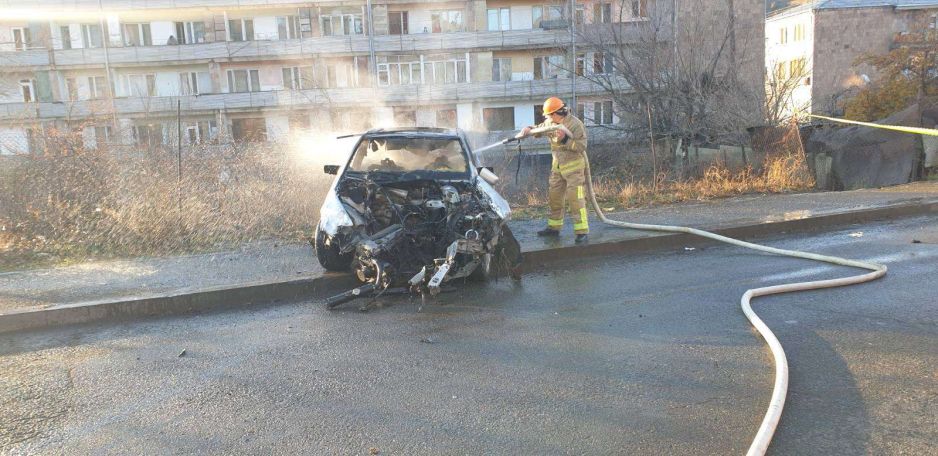 Մեքենայում հրդեհ է բռնկվել. կա տուժած