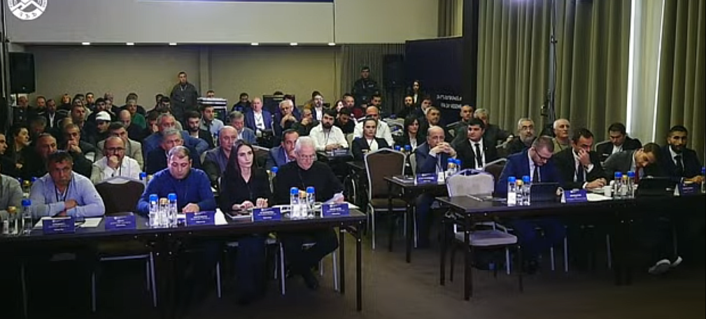 Стартовало собрание, на котором изберут президента Федерации футбола Армении