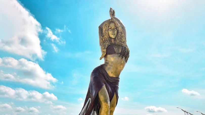 Shakira's statue unveiled in her Colombian hometown
