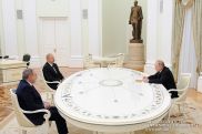 Putin sends New Year greetings to Pashinyan, Aliyev