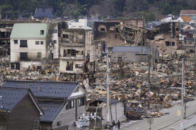 Japan earthquake death toll rises to 168