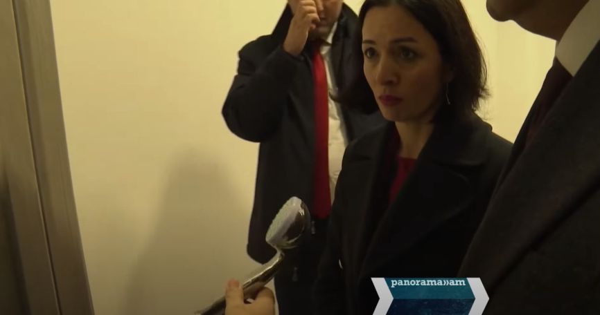 Armenian education minister denies being tasked to 'check' shower head price