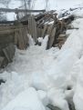 Տորունիքում ձյան ծանրությունից քանդվել է  սոցիալապես անապահով ընտանիքի մառանի տանիքը