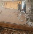 В Баку на участников поминок обрушились потолок и крыша