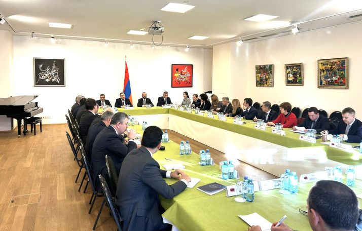 Ararat Mirzoyan meets with Armenian diplomats in Vienna