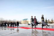 Սուրեն Պապիկյանն այցելել է Ղազախստանի «Հայրենիքի պաշտպանների» հուշահամալիր
