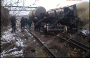 Երևանում կողաշրջվել է 58 տոննա դիզվառելիքով լցված վագոնը