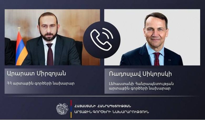 Armenian, Polish FMs discuss security situation in South Caucasus