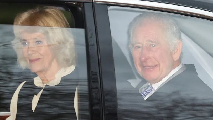King Charles pictured for first time since cancer diagnosis