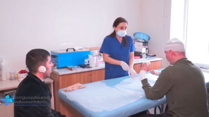 Nearly 191 Artsakh blast victims complete first stage of treatment
