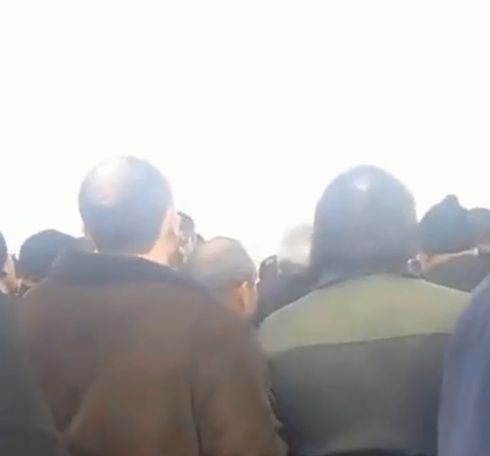 Vardenis residents protest plans to close passport office