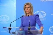 Захарова: Настоятельно призываем Баку и Ереван проявить сдержанность, предпринять шаги по деэскалации
