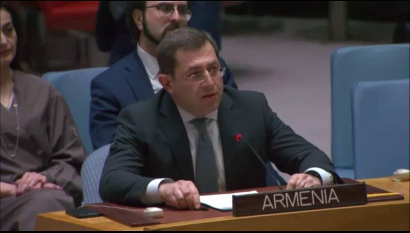Azerbaijan has no intention of complying with international law, Armenian envoy tells UN