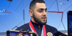 Ծանրորդ Պետրոս Պետրոսյանը վնասվածք ստացավ, պայքարը չի շարունակի