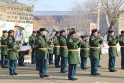 Оркестр военной базы ЮВО в Армении даст плац-концерт