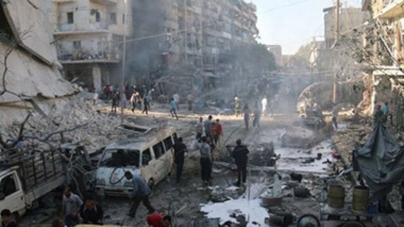 Armenians injured in Aleppo rocket attack
