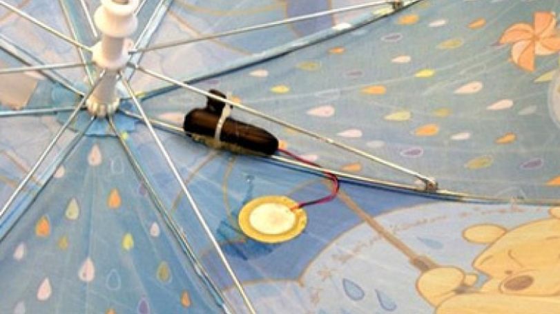 Smart umbrellas 'could collect rain data'