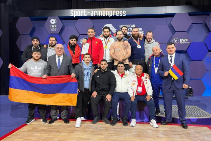 Ծանրամարտի Եվրոպայի տղամարդկանց առաջնության մեդալային հաշվարկում Հայաստանի ընտրանին երկրորդն է