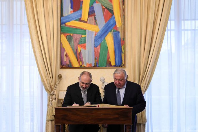 Ժերար Լարշեն շեշտել է Հայաստանի հետ բարեկամական հարաբերությունների կարևորությունը