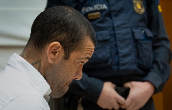 Ex-Brazil star Dani Alves sentenced to 4.5 years in jail for sexual assault