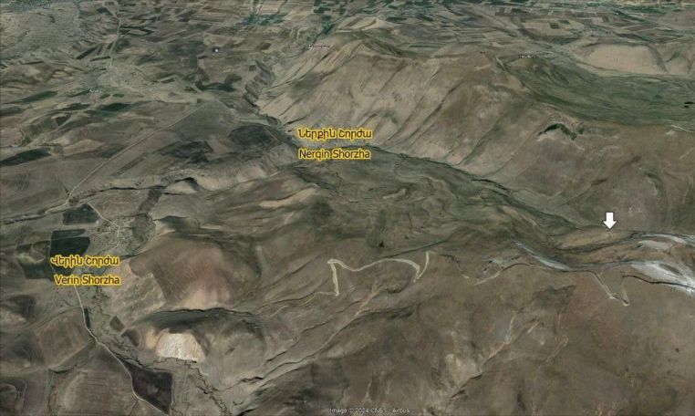 Azerbaijani armed forces units discharged fire against Armenian combat positions near Verin Shorzha