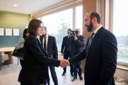 Armenian FM meets with ICRC chief in Geneva