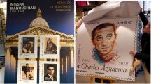 France issues stamps to honor Charles Aznavour and Missak Manouchian