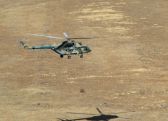 Экипажи вертолетов Ми-8 и Ка-52 ЮВО российской военной базы в Армении выполнили полеты на предельно низких высотах