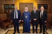 Արամ Ա-ն ընդունել է Բեյրութի նահանգապետին և քաղաքապետին