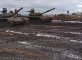 На российской военной базе в Армении определили лучший танковый экипаж ЮВО