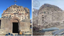 Ադրբեջանցիների ձեռքերը հասան Ծարի եկեղեցիներին