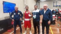 Two Armenian boxers claim victories at Olympic qualification event