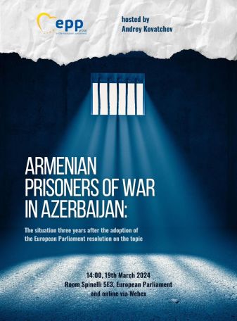 European Parliament to hold conference on Armenian prisoners in Azerbaijan