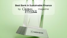 Global Finance Recognizes Ameriabank's Leadership in Sustainable Finance in Armenia