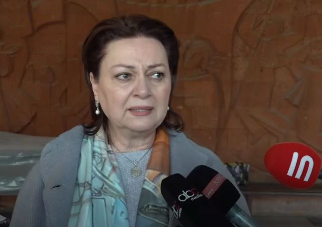 Hasmik Papyan deplores government's plans for Yerevan Conservatory