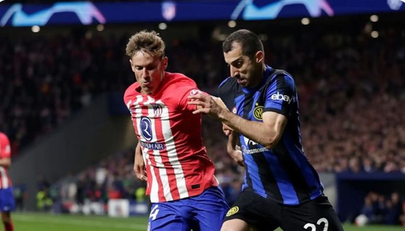 Atletico beat Inter to reach Champions League quarterfinals