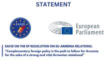 EAFJD: Complementary foreign policy is the path to follow for Armenia