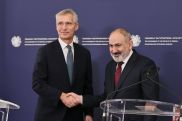 NATO chief applauds Pashinyan's solidarity with Ukraine