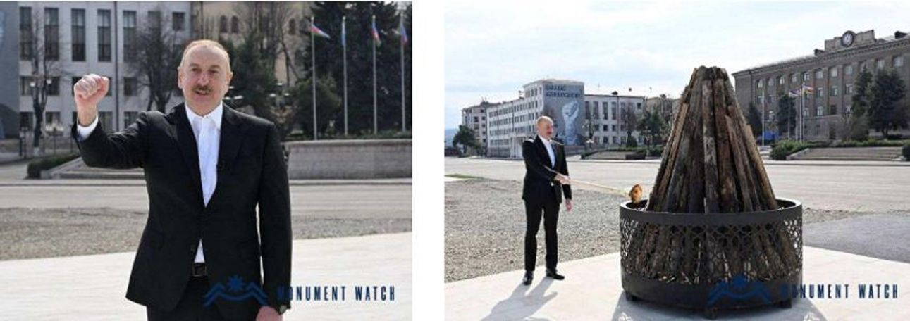 The 'iron fist' of the aggressor