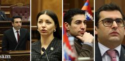 Alen Simonyan's delegation leaves for Geneva