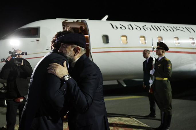 Georgian PM completes trip to Armenia