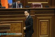 Armenian parliament speaker defends land handover to Azerbaijan