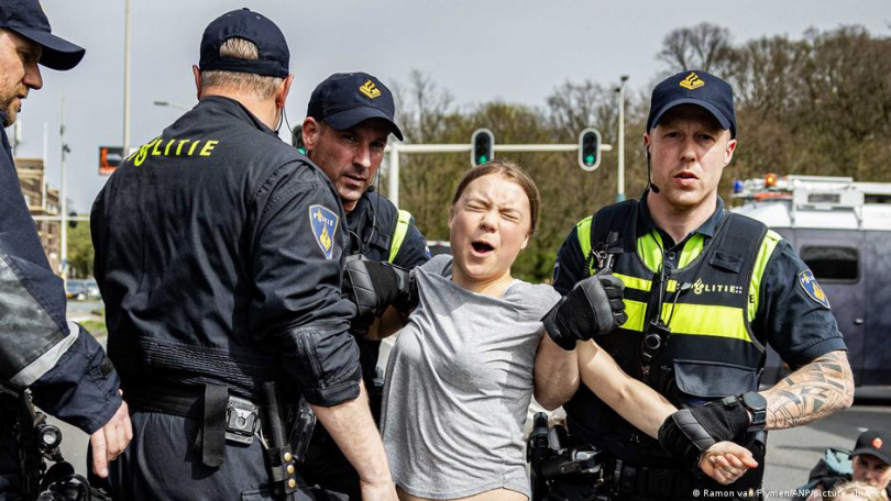 Բնապահպան ակտիվիստ Գրետա Թունբերգը ձերբակալվել է Հաագայում