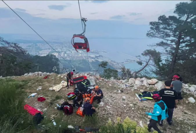 One killed in cable car accident in Turkey