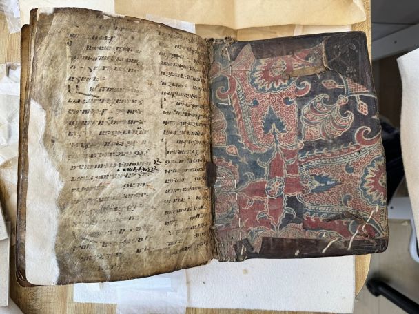 Valuable manuscripts being restored at Armenian Museum of America