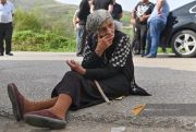 96-ամյա Լենա տատիկը համագյուղացիների հետ փակել էր Հայաստան–Վրաստան միջպետական ճանապարհը