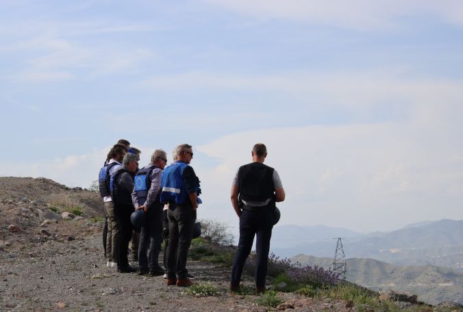 French Senate delegation joins EU mission for patrol in Goris